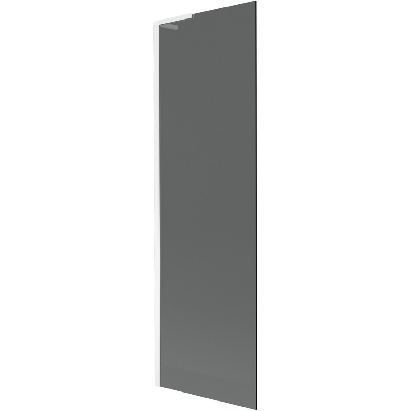 Mexen Next L vonios pertvara, 1-skydinė, 60 x 150 cm, grafitas, baltas - 895-060-000-03-40-20