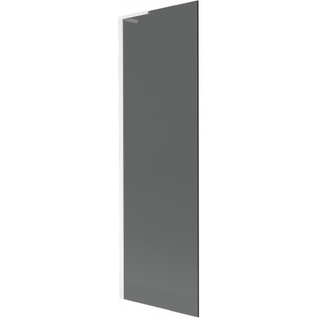 Mexen Next L vonios pertvara, 1-skydinė, 60 x 150 cm, grafitas, baltas - 895-060-000-03-40-20