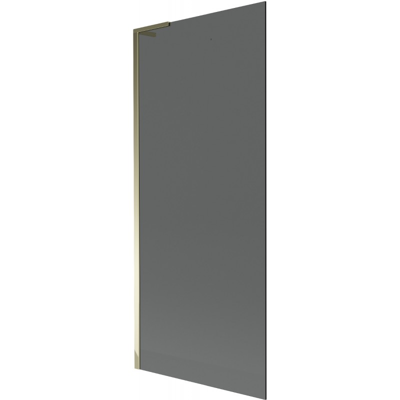 Mexen Next L vonios pertvara 1 sparno 80 x 150 cm, grafitas, auksinė - 895-080-000-03-40-50