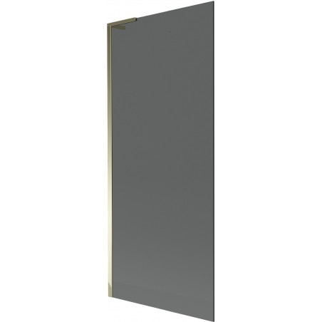 Mexen Next L vonios pertvara 1 sparno 80 x 150 cm, grafitas, auksinė - 895-080-000-03-40-50
