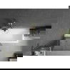 Mexen Next L vonios pertvara 1 sparno 80 x 150 cm, grafitas, auksinė - 895-080-000-03-40-50