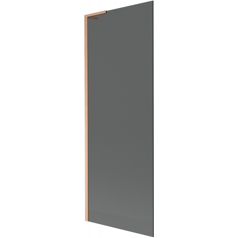 Mexen Next L vonios panelė 1-durė 70 x 150 cm, grafitas, šlifuotas varis - 895-070-000-03-40-65