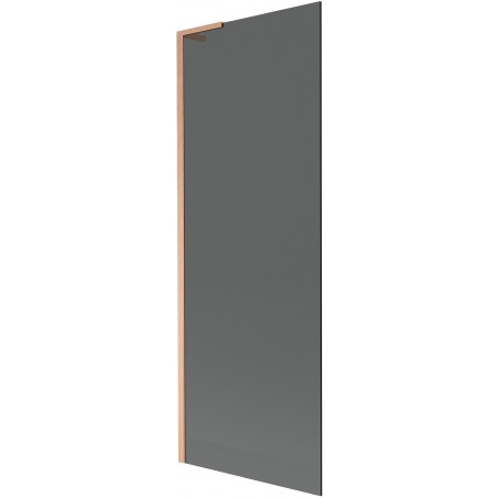 Mexen Next L vonios panelė 1-durė 70 x 150 cm, grafitas, šlifuotas varis - 895-070-000-03-40-65