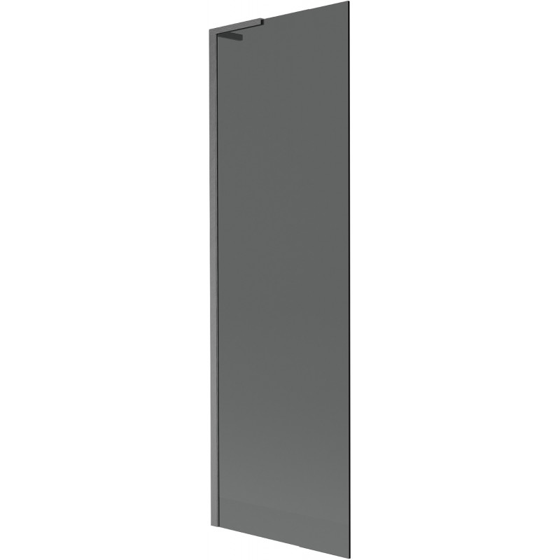Mexen Next L vonios ekrano pertvara, 1 sparnas, 60 x 150 cm, grafitas, gun gray šlifuotas - 895-060-000-03-40-66