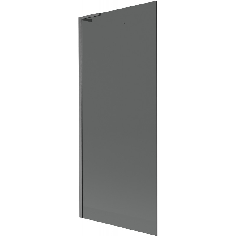 Mexen Next L vonios sienelė 1-durų 80 x 150 cm, grafitas, matinė pilka - 895-080-000-03-40-66