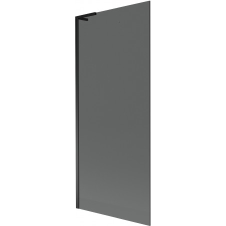 Mexen Next L vonios kambario pertvara 1-sparnų 80 x 150 cm, grafitas, juoda - 895-080-000-03-40-70
