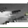 Mexen Next L vonios užuolaida, viengubas, 60 x 150 cm, grafitas, ginklo metalas - 895-060-000-03-40-95