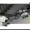 Mexen Next L vonios pertvaras 1-duris 90 x 150 cm, grafitas, gun metal - 895-090-000-03-40-95