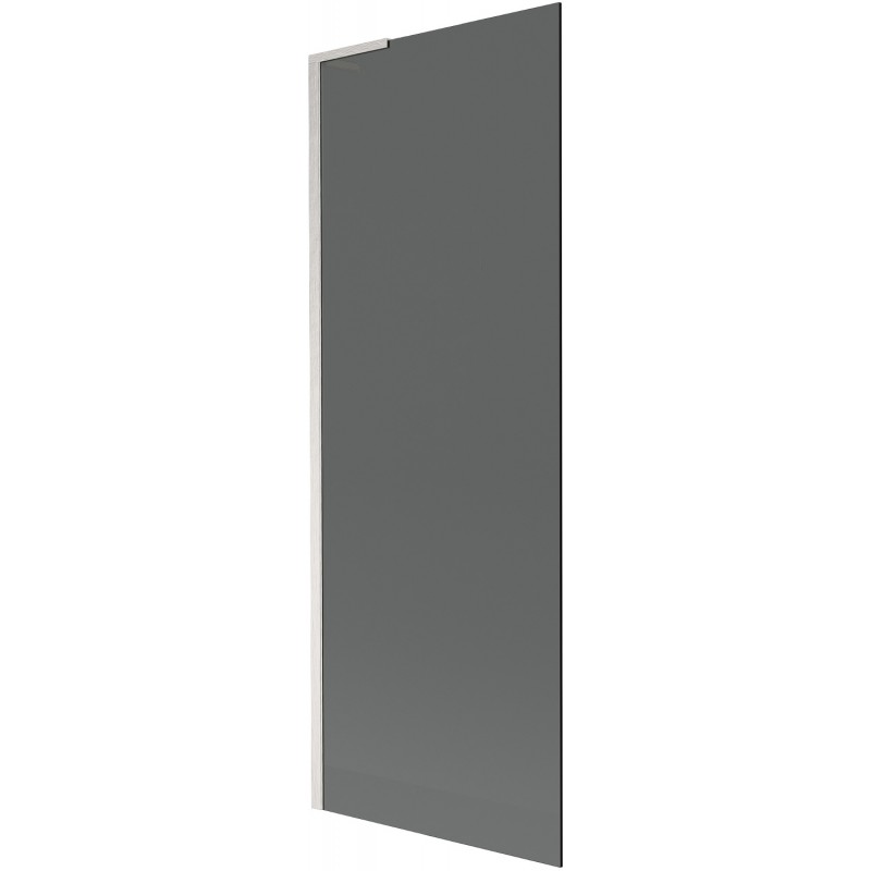 Mexen Next L vieno sparno vonios ekranas 70 x 150 cm, grafitas, šlifuotas nikelis - 895-070-000-03-40-97