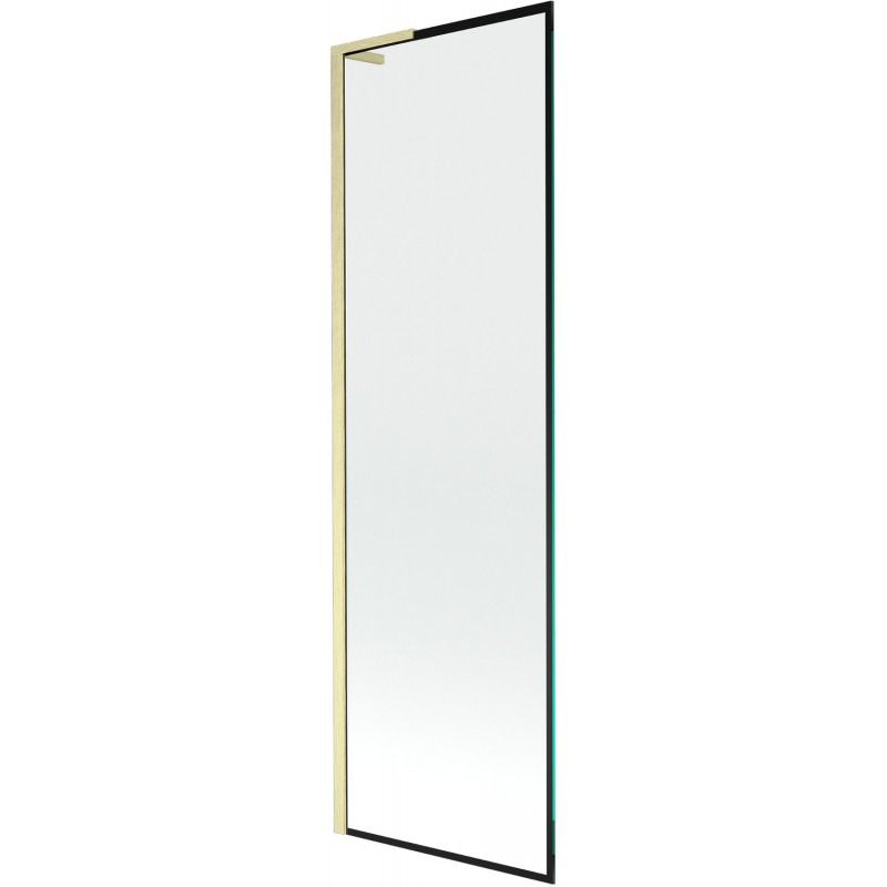 Mexen Next L vonios kambarys vieno lapo 60 x 150 cm, juodas raštas, auksinis matinimas - 895-060-000-03-70-55