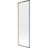 Mexen Next L vonios pertvara 1-durų 60 x 150 cm, juodas raštas, šlifuotas varis - 895-060-000-03-70-65