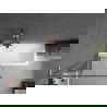 Mexen Next L vonios pertvara, viengubas skydelis 80 x 150 cm, juodas raštas, šlifuotas varis - 895-080-000-03-70-65