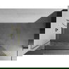 Mexen Kioto L dušo sienelė Walk-in 70 x 200 cm, baltas raštas, auksinė - 800-070-103-50-85
