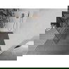 Mexen Kioto L Walk-in dušo sienelė 110 x 200 cm, balta danga, rožinė auksinė - 800-110-103-60-85