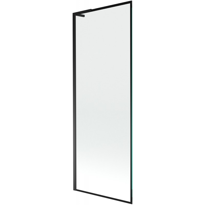 Mexen Next L vonios ekrano 1-duris 70 x 150 cm, juodas rėmas, juodas - 895-070-000-03-70-70