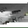 Mexen Next L vonios panelis 1-duris 90 x 150 cm, juodas raštas, juoda - 895-090-000-03-70-70