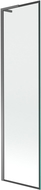 Mexen Next L vonios ekranas, vienos dalies 1-sparno, 50 x 150 cm, juodas rėmas, gun metal - 895-050-000-03-70-95
