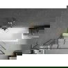 Mexen Next L vonios pertvara 1-duris 90 x 150 cm, juodas raštas, auksinis - 895-090-000-03-77-50
