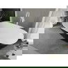 Mexen Eris laisvai stovinti vonia 155 x 80 cm, balta/juoda, baltas perpildymas - 53441558075-20