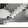 Mexen Eris vonios kambario laisvai statoma 170 x 80 cm, balta, šveitimo nikelis - 53441708000-97