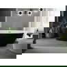 Mexen Eris laisvai pastatoma vonia 170 x 80 cm, balta/juoda, auksinis perpylimas - 53441708075-50