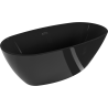 Mexen Eris laisvai pastatoma vonia 170 x 80 cm, juoda, persipylimas juodas - 53441708070-70