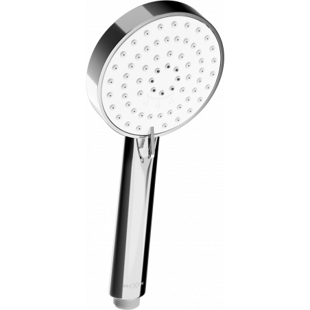Mexen R-75 3-funkcinė dušo rankenėlė, chromuota/balta - 79575-02