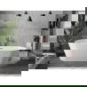 Mexen Flavia laisvai pastatoma vonia 150 x 75 cm, balta, perpildymas rožinis auksas - 54031507500-60