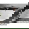 Mexen Flavia laisvai pastatoma vonia 150 x 75 cm, balta, perpildymas rožinis auksas - 54031507500-60