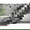 Mexen Flavia laisvoji vonia 150 x 75 cm, balta, gun gray šlifuota - 54031507500-66