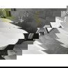 Mexen Montana laisvai pastatoma vonia 150 x 75 cm, balta, auksinis pratekėjimas - 52011507500-50