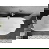 Mexen Flavia laisvalaikio vonia 170 x 75 cm, balta, chromuotas perdavimas - 54031708000-01