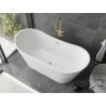 Mexen Montana laisva vonia 170 x 80 cm, balta, perpildymo atvamzis - 52011708000-50
