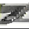 Mexen Montana laisva vonia 170 x 80 cm, balta, gun metal - 52011708000-95