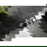 Mexen Montana laisva vonia 170 x 80 cm, juoda, chromuota pertrauka - 52011708070-01