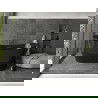 Mexen Montana laisvųjų stojančių vonių 170 x 80 cm, juoda, gun gray šlifuotas - 52011708070-66