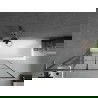 Mexen Next L vonios ekrano 1 sparno 100 x 150 cm, juodas raštas, gun gray šlifuotas - 895-100-000-03-77-66