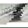Mexen Volta laisvai stovinti prie sienos vonia 150 x 75 cm, balta, chromuota išleidimu - 51131507500-01