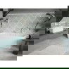 Mexen Volta laisvas prie sienos montuojamas vonia 150 x 75 cm, balta, baltas perteklius - 51131507500-20