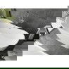 Mexen Montana laisva vonia 180 x 80 cm, balta, chromo perteklius - 52011808000-01