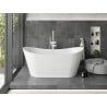 Mexen Montana laisvstanding vonia 180 x 80 cm, balta, perteklius baltas - 52011808000-20