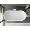 Mexen Montana laisvstanding vonia 180 x 80 cm, balta, perteklius baltas - 52011808000-20