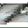 Mexen Volta laisvas prie sienos montuojamas vonia 150 x 75 cm, balta, šlifuota auksinė perlaida - 51131507500-55