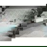 Mexen Volta vonios kambario vonia 150 x 75 cm, balta, šlifuota varinė - 51131507500-65