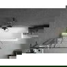 Mexen Next L vonios pertvara, 1 varčios, 80 x 150 cm, juodas raštas, metalas - 895-080-000-03-77-95