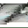 Mexen Volta laisvas sieninis vonia 170 x 75 cm, balta, nerūdijančio plieno perlaido - 51131707500-97