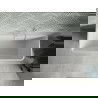 Mexen Volta laisvas prie sienos statomas vonia 150 x 75 cm, balta/juoda, balta perpildymo anga - 51131507575-20