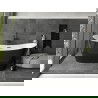 Mexen Montana laisvas 180 x 80 cm, balta/juoda, juodas perdavimo - 52011808075-70