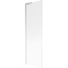 Mexen Next L vonios ekranas, 1 durų, 60 x 150 cm, dryžuotas, chromas - 895-060-000-03-09-01