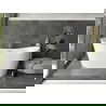 Mexen Montana laisvas vonia 180 x 90 cm, balta, auksinė perlaido - 52011809000-50